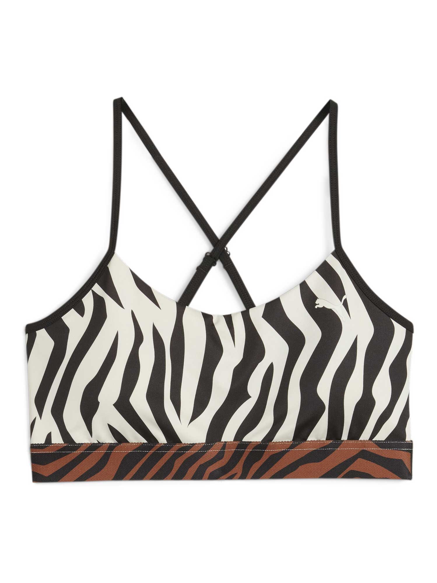 PUMA Спортен сутиен MOVE ANIMAL REMIX BRA