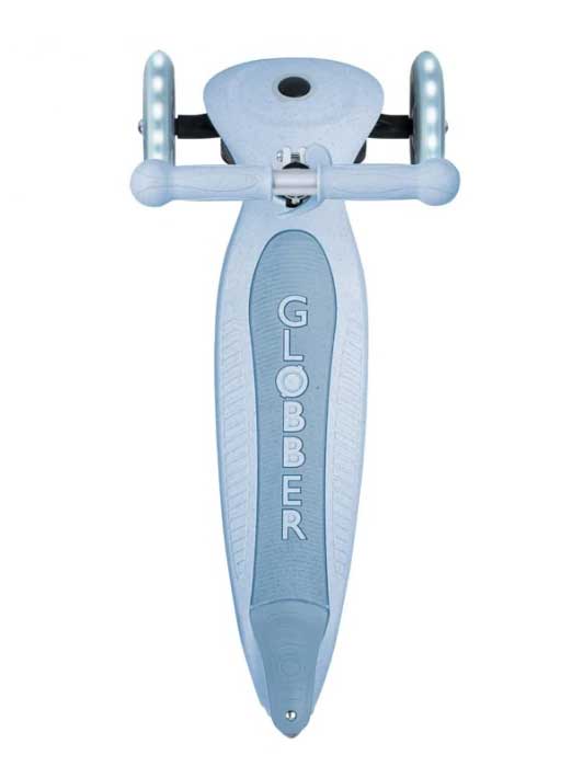 GLOBBER Тротинетка JUNIOR FOLDABLE LIGHTS ECOLOGIC