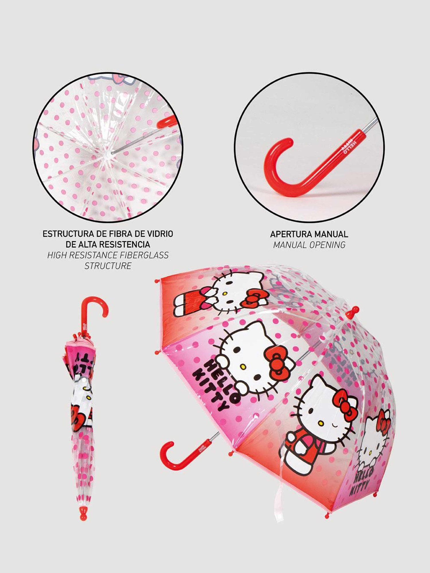 CERDA Чадър HELLO KITTY