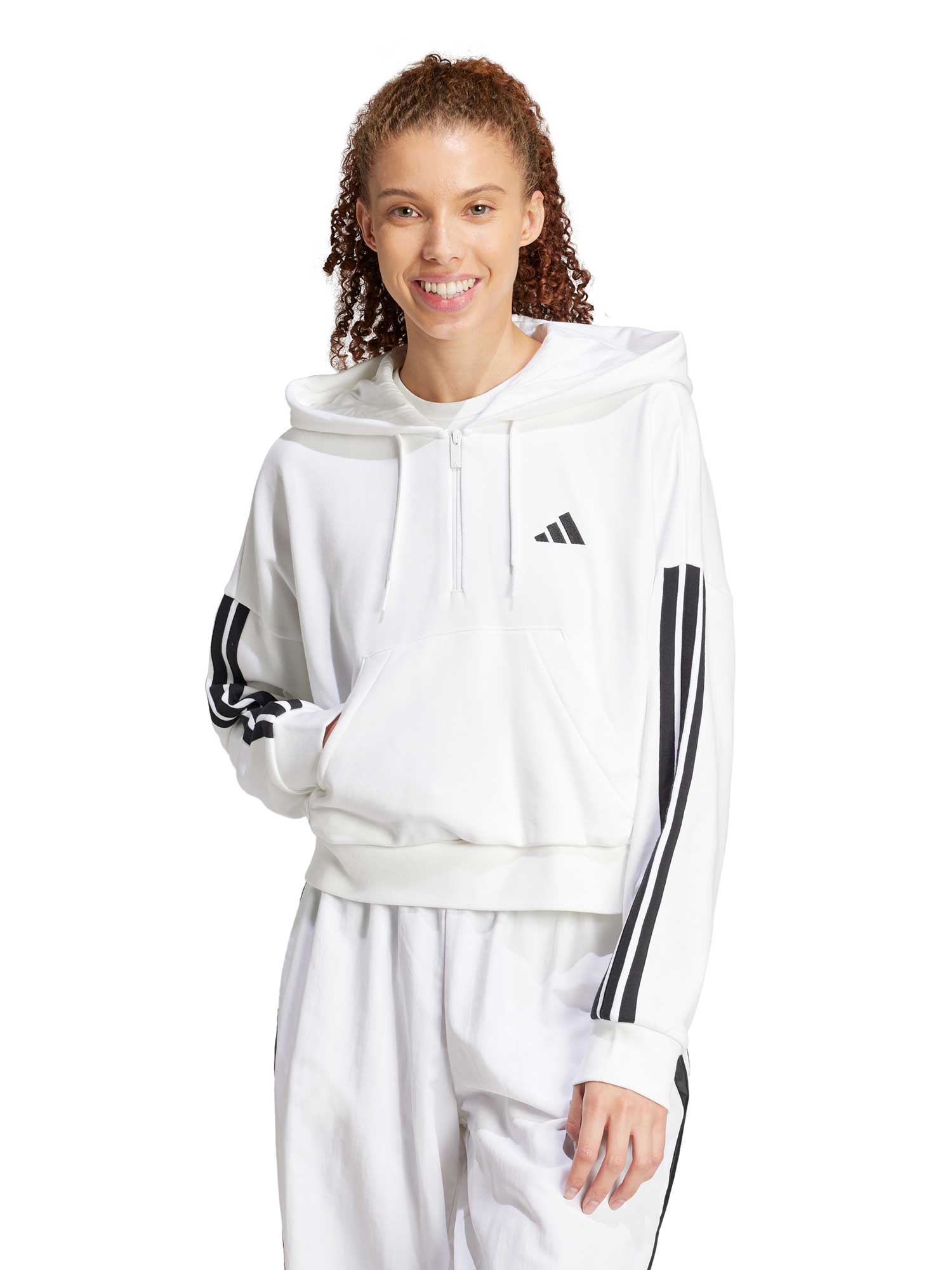 ADIDAS SPORTSWEAR Суитшърт Essentials 3-Stripes French Terry