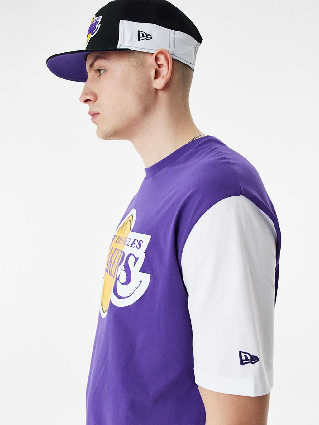 NEW ERA Тениска NBA COLOR INSERT OS TEE LOSLAK