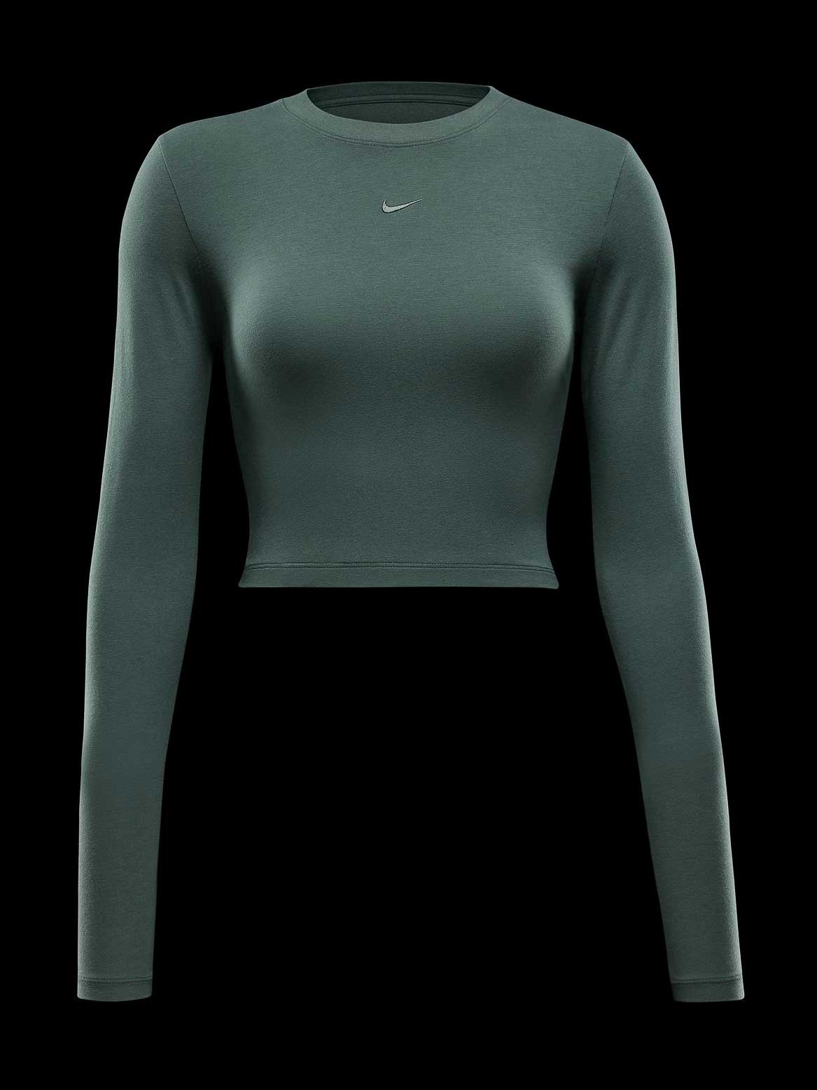 NIKE Блуза W NSW NK CHLL KNT LS CRP