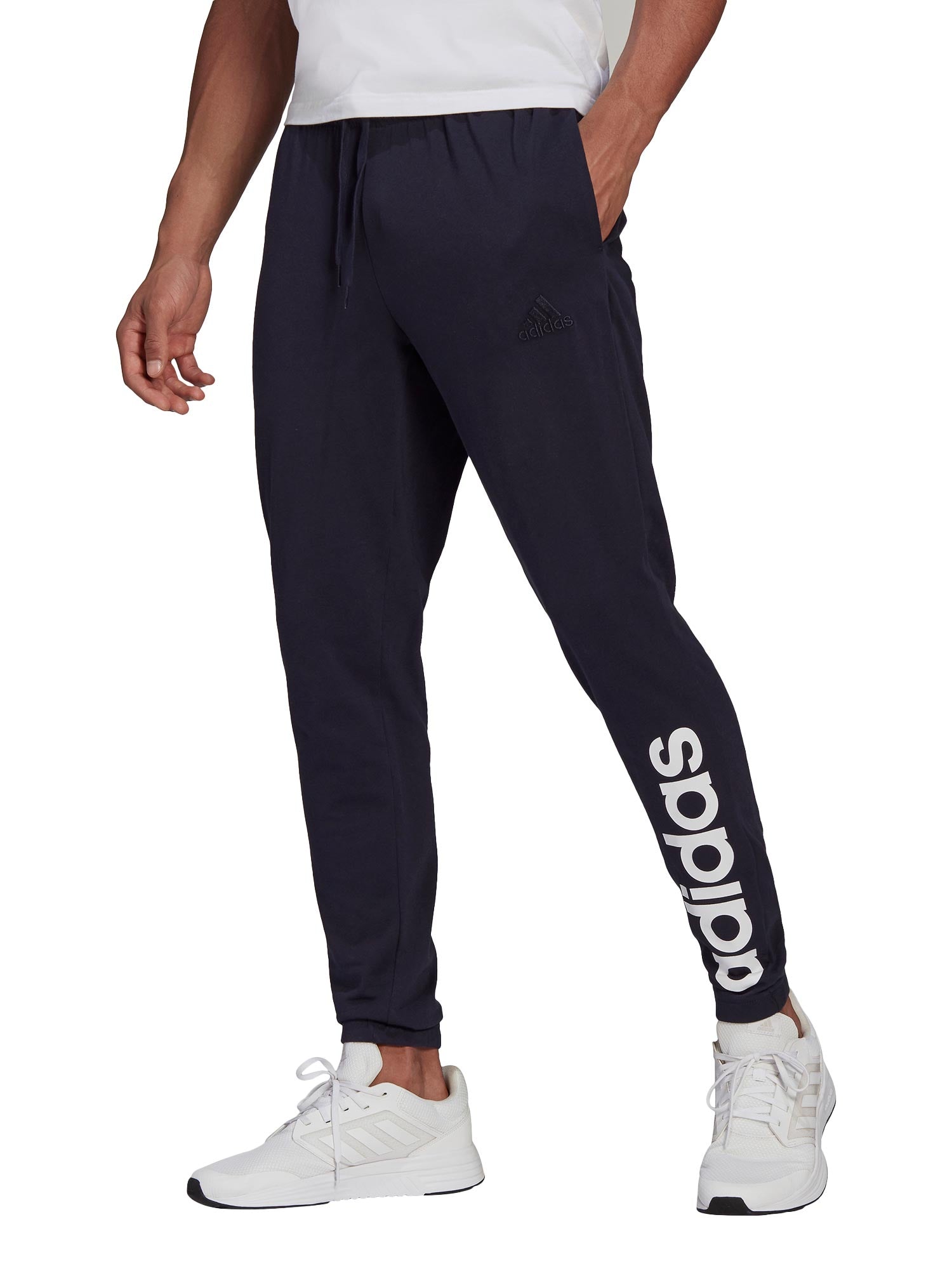 ADIDAS SPORTSWEAR Спортно долнище Essentials Single Tapered Elastic