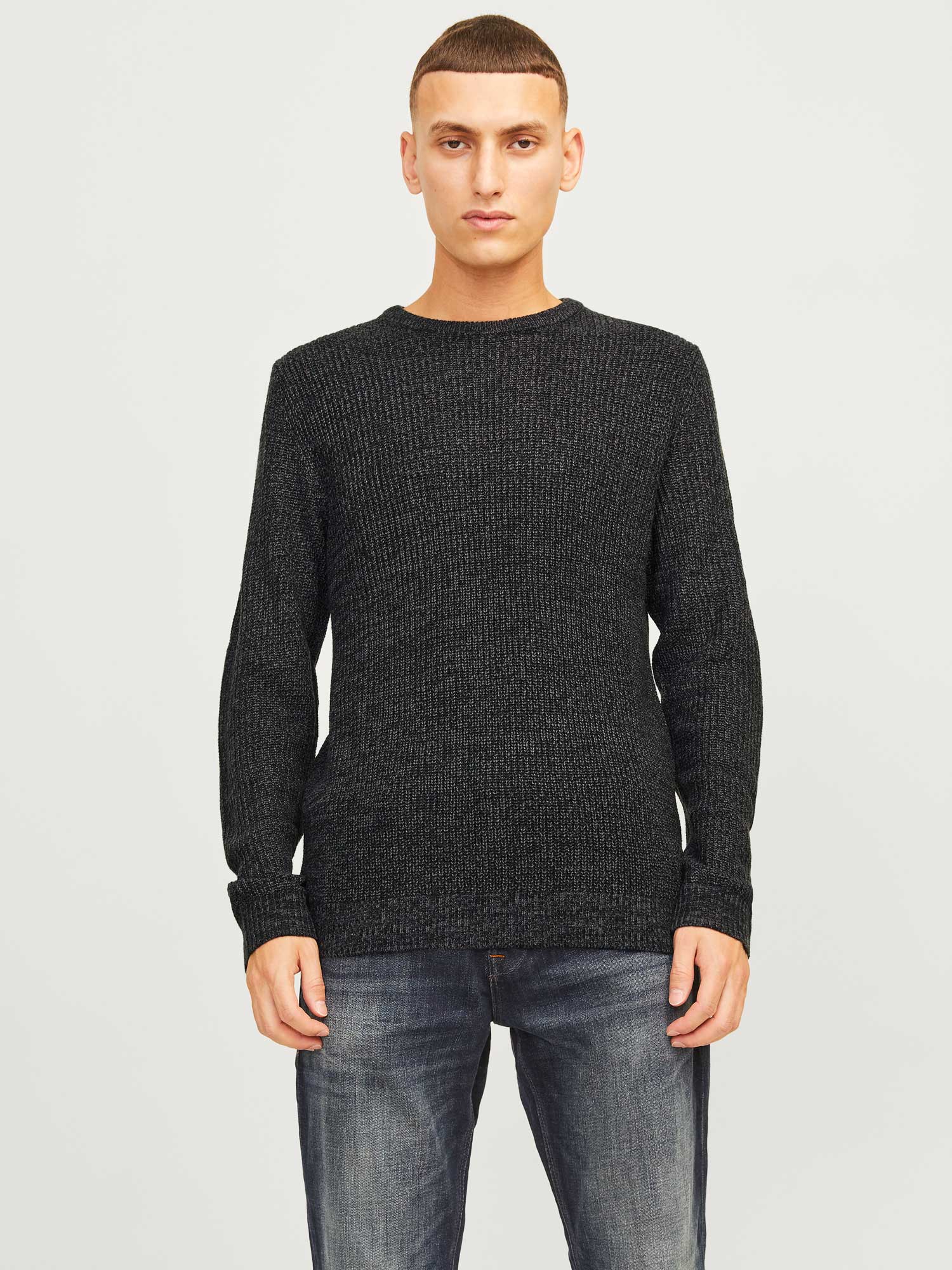 JACK & JONES Пуловер JJELEWIS KNIT CREW NECK SN