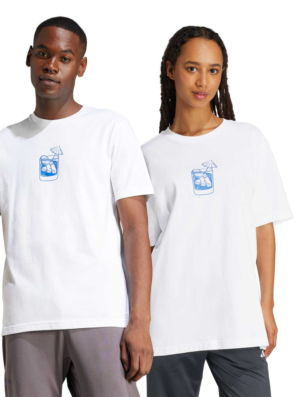 ADIDAS SPORTSWEAR Тениска Lounge Drink Graphic Tee