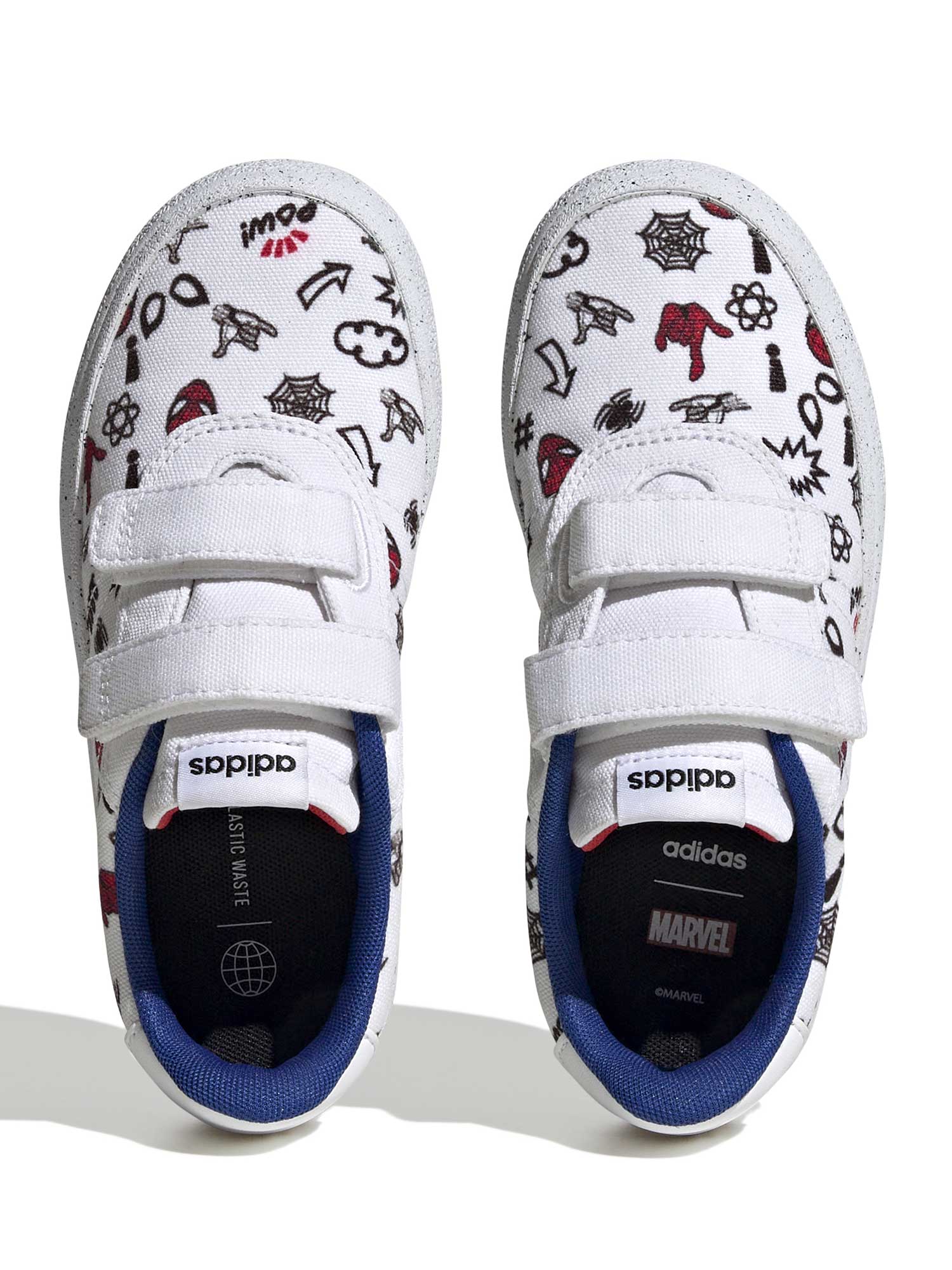 ADIDAS SPORTSWEAR Обувки x Marvel VULCRAID3R Spider-Man