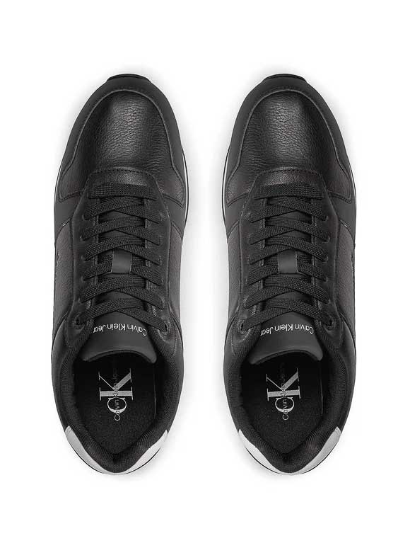 Calvin Klein Jeans Обувки RETRO RUNNER LOW LTH IN SAT