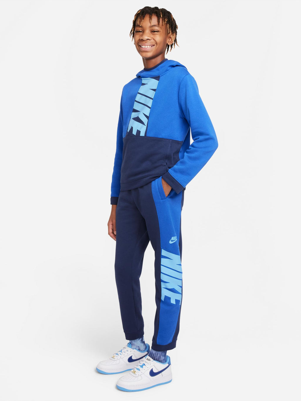 NIKE Спортно долнище B AMPLIFY HBR