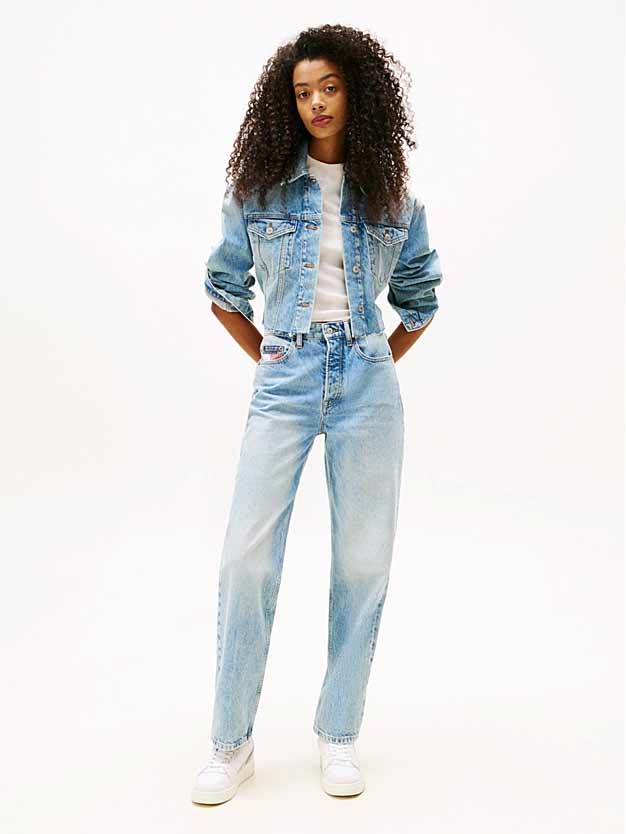 TOMMY JEANS Дънки LAYLA HR SLIM STR CBF RWB CI60
