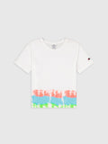 CHAMPION Тениска Crewneck Croptop T-Shirt