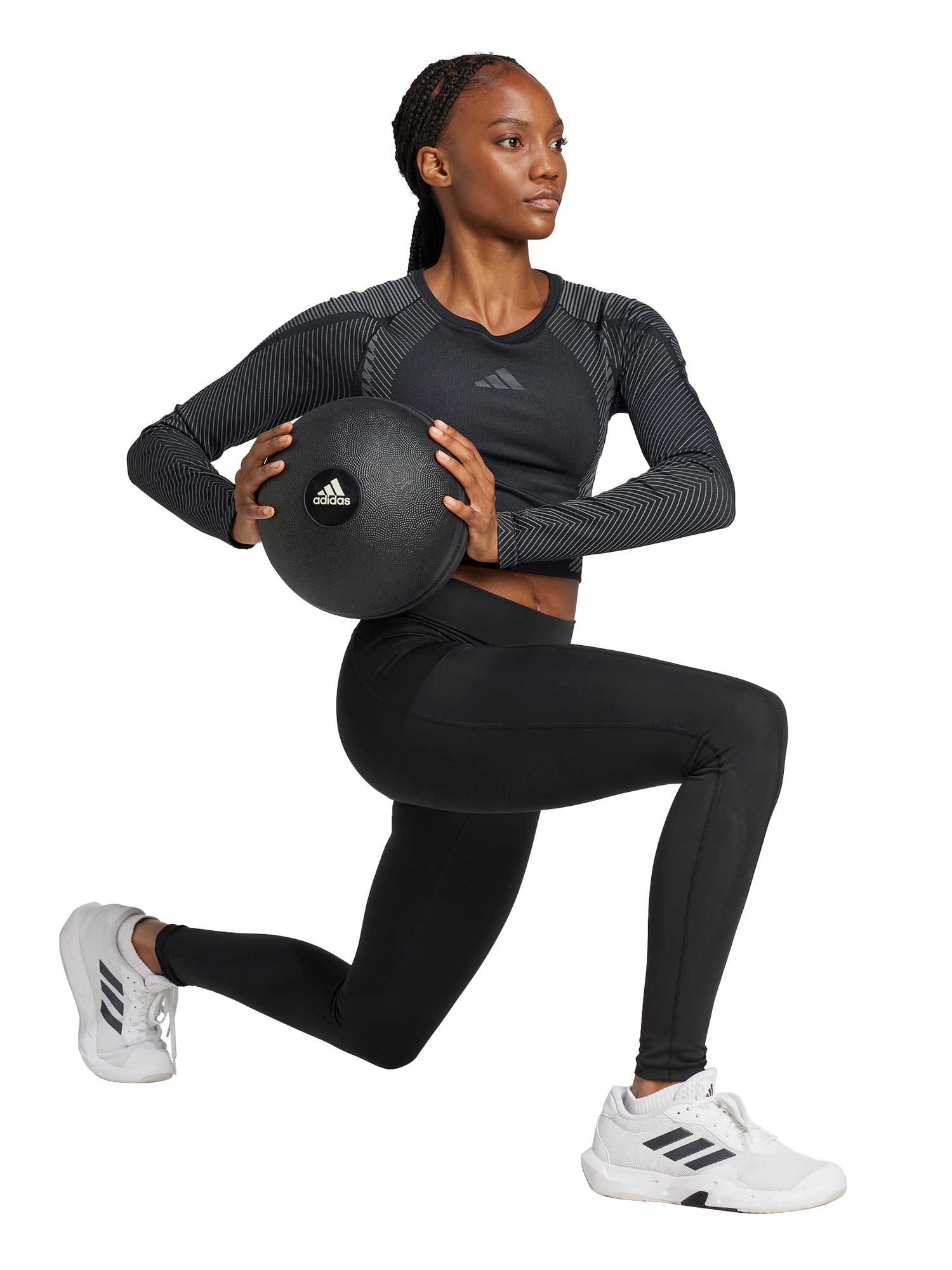 ADIDAS PERFORMANCE Блуза Seamless Knitted Long Sleeve