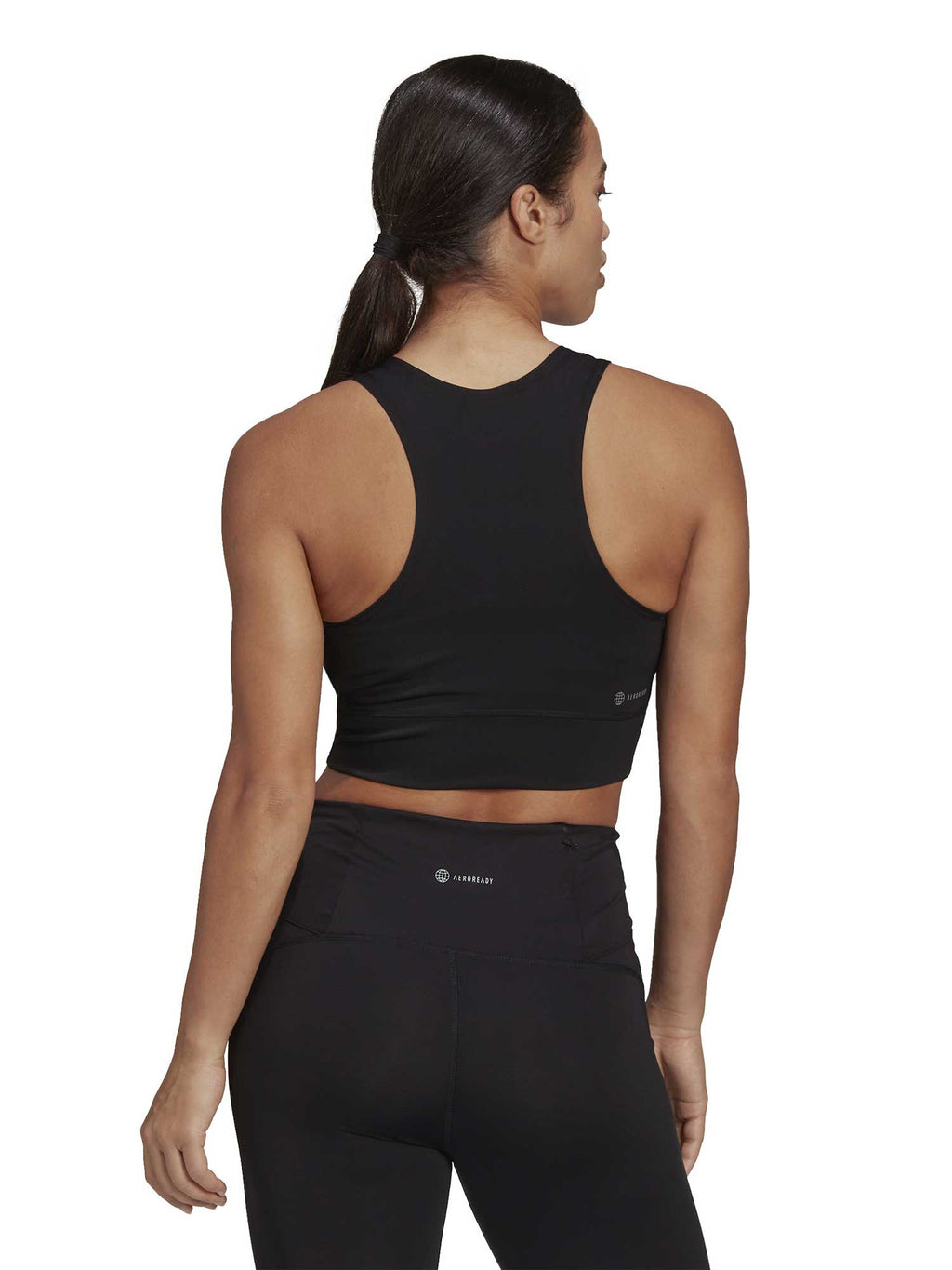 ADIDAS PERFORMANCE Потник Run Icons 3-Stripes Cooler Running Crop Top