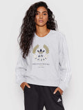 ADIDAS Блуза Sweatshirt with Crest Graphic