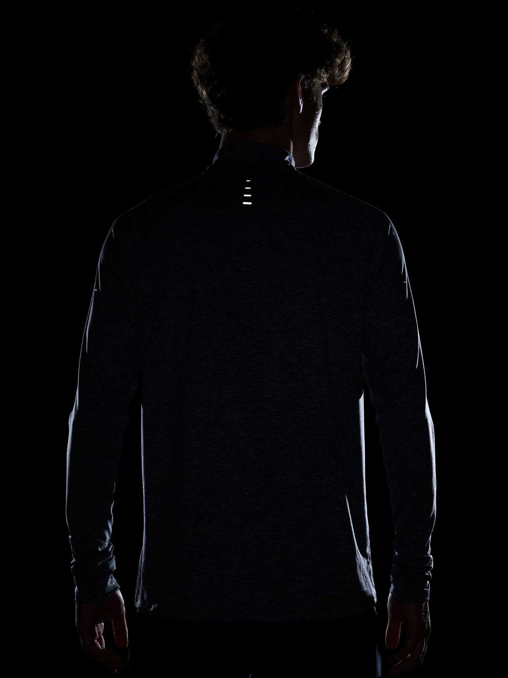 NIKE Блуза M NK DF STRIDE HZ MIDLAYER