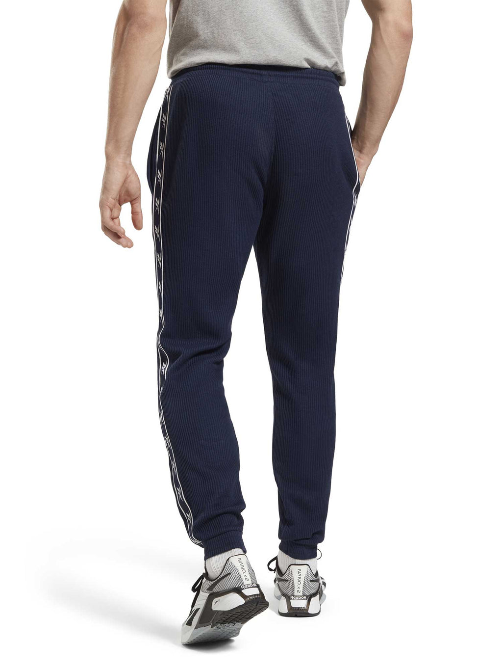 REEBOK Спортно долнище Identity Vector Tape Waffle