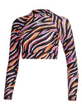 SPEEDO Блуза с UV защита WOMENS PRINTED CROP TOP