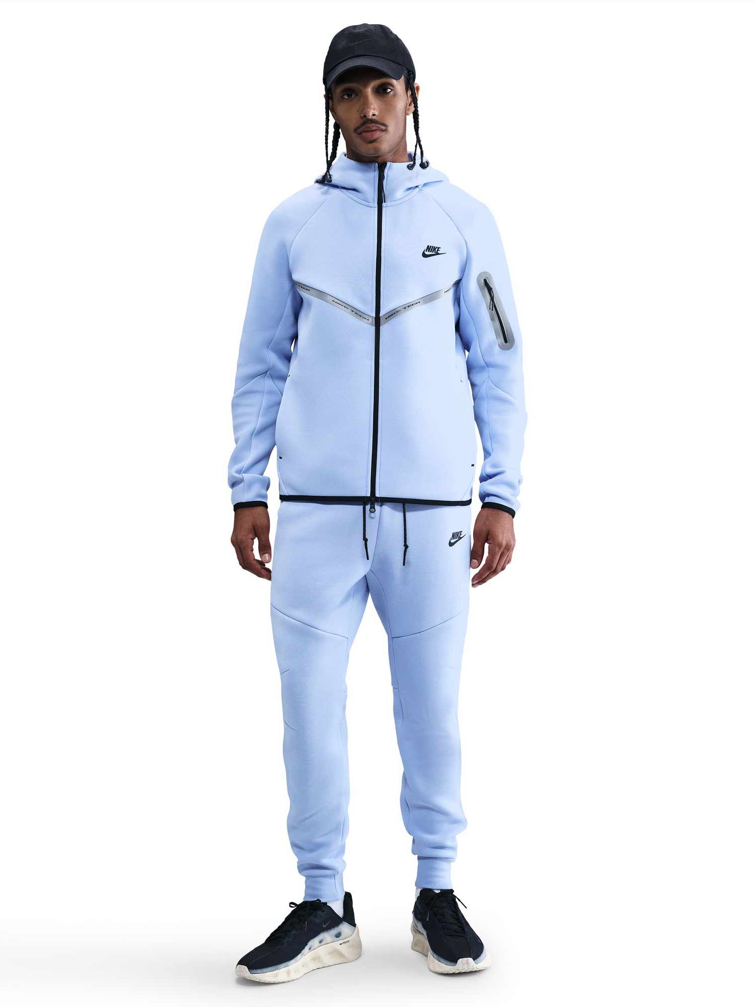 NIKE Суитшърт M NK TECH FLC WR FZ JKT REFLEC
