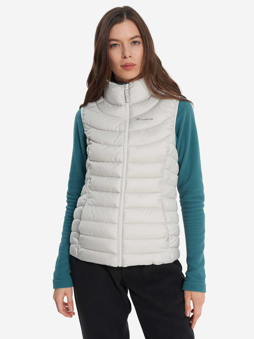 OUTVENTURE Елек Women's Solid Fake Down Vest