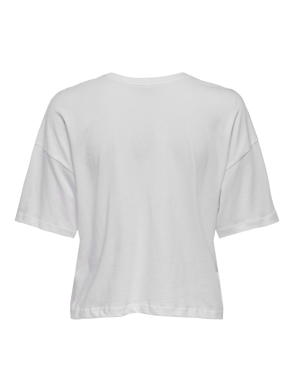 ONLY Тениска ONLCHERI LIFE S/S O-NECK BOXY TOP JRS