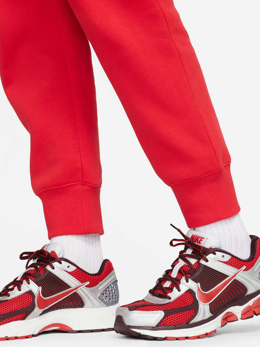 NIKE Спортно долнище W NSW PHNX FLC MR PANT STD