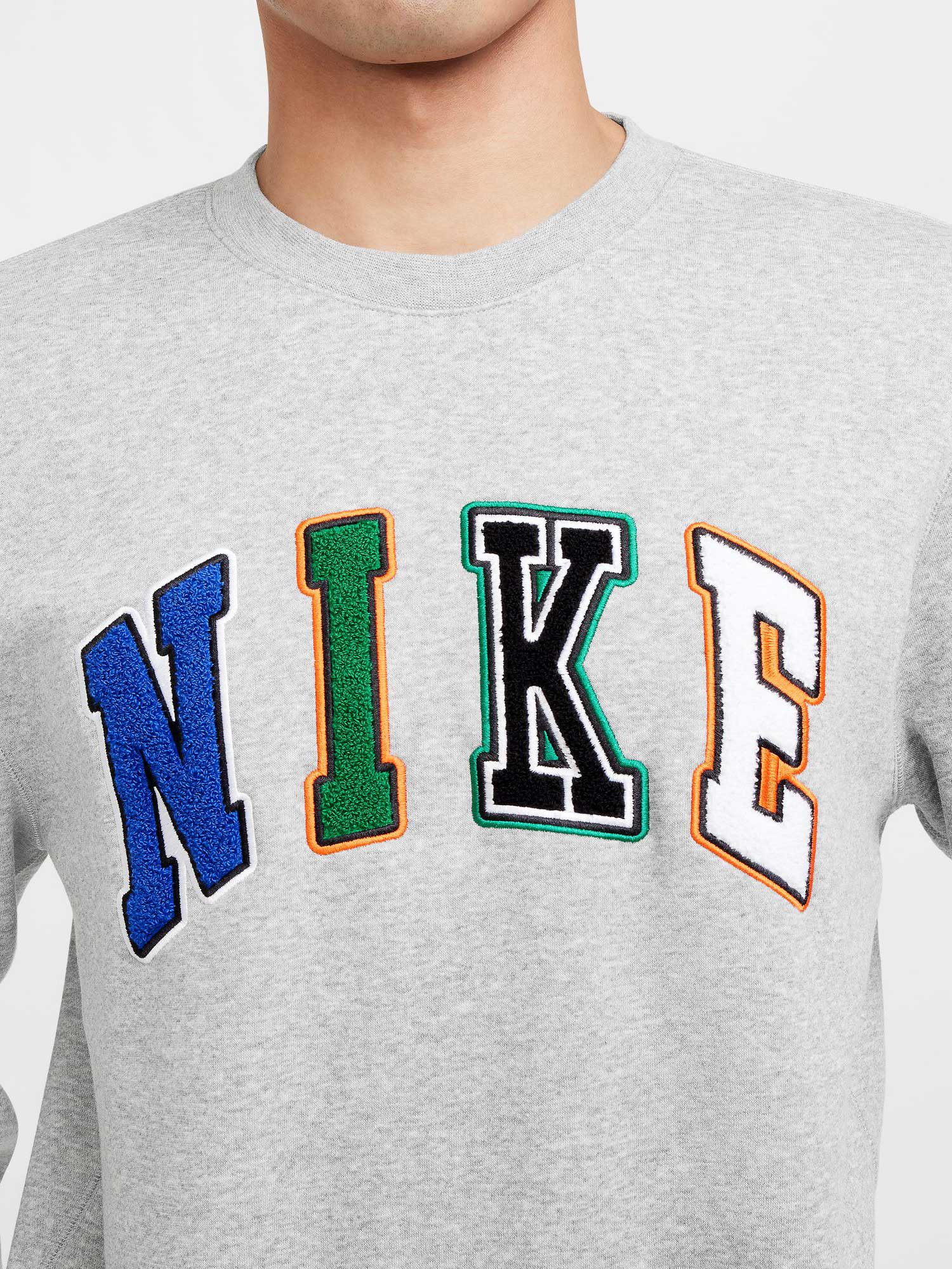 NIKE Блуза M NK CLUB BB CREW LETTERS