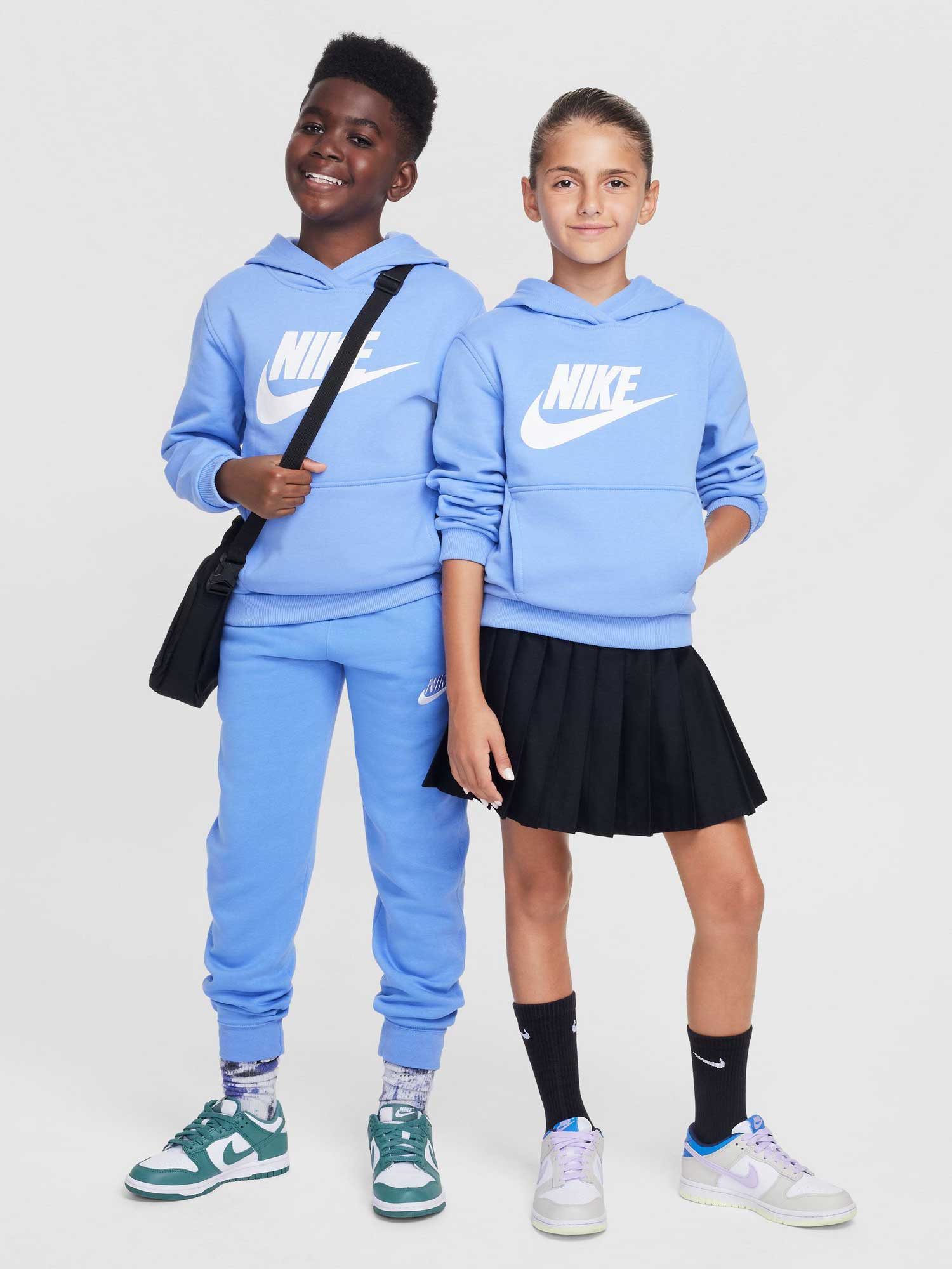 NIKE Суитшърт K NSW CLUB FLC HDY HBR