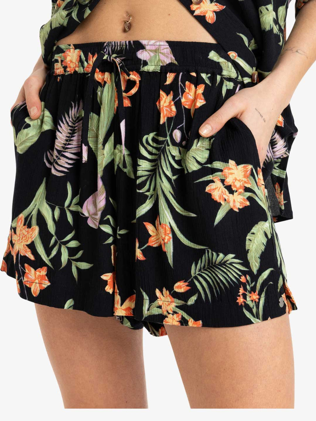 ROXY Къси панталони LEKEITIO BREAK HIGH PRINTED CR
