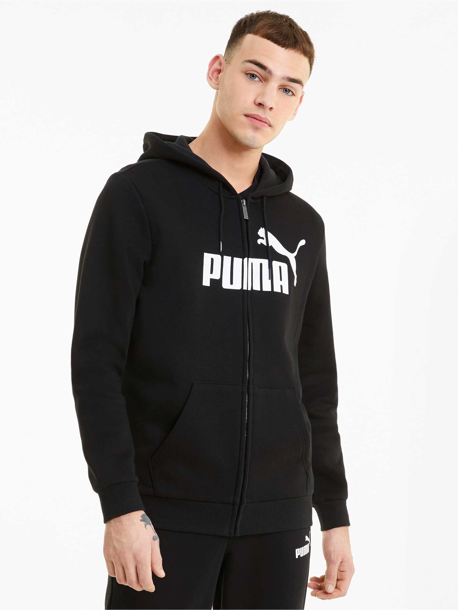 PUMA Суитшърт ESS Big Logo FZ Hoodie FL