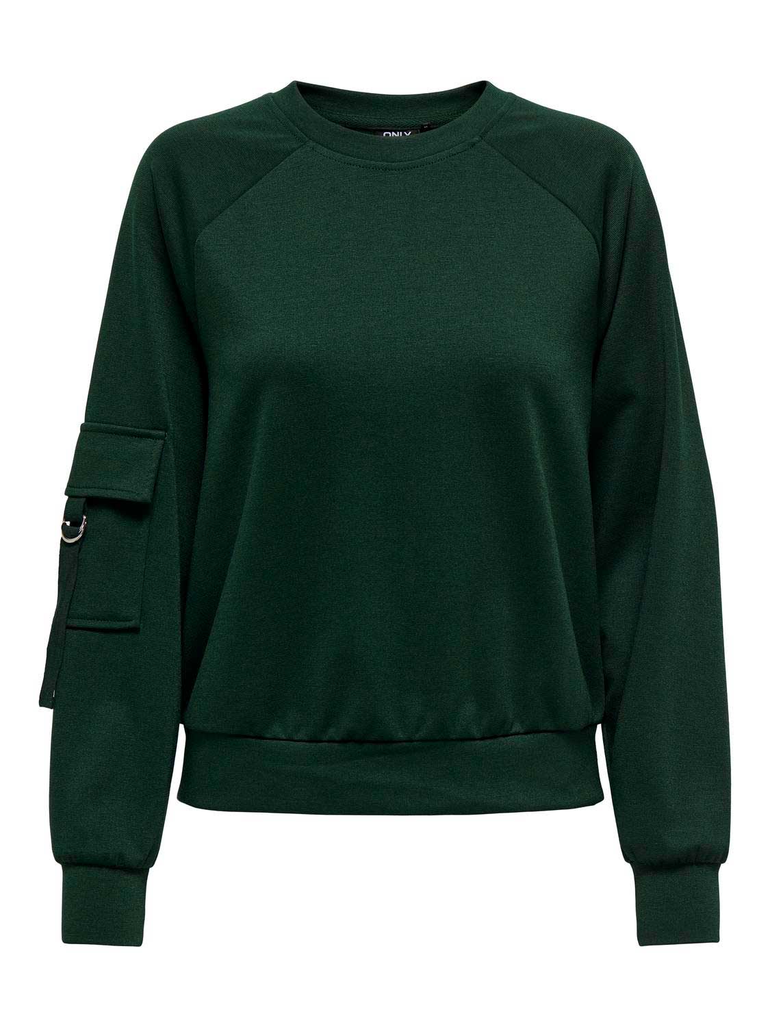 ONLY Блуза ONLCORINNE LIFE L/S O-NECK CC SWT