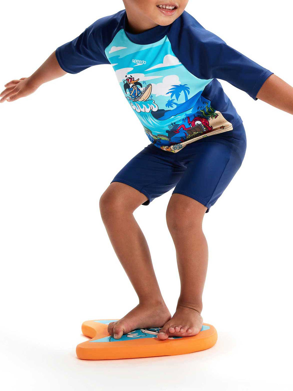 SPEEDO Бански 2 части BOYS LEARN TO SWIM SUN PROTECTION
