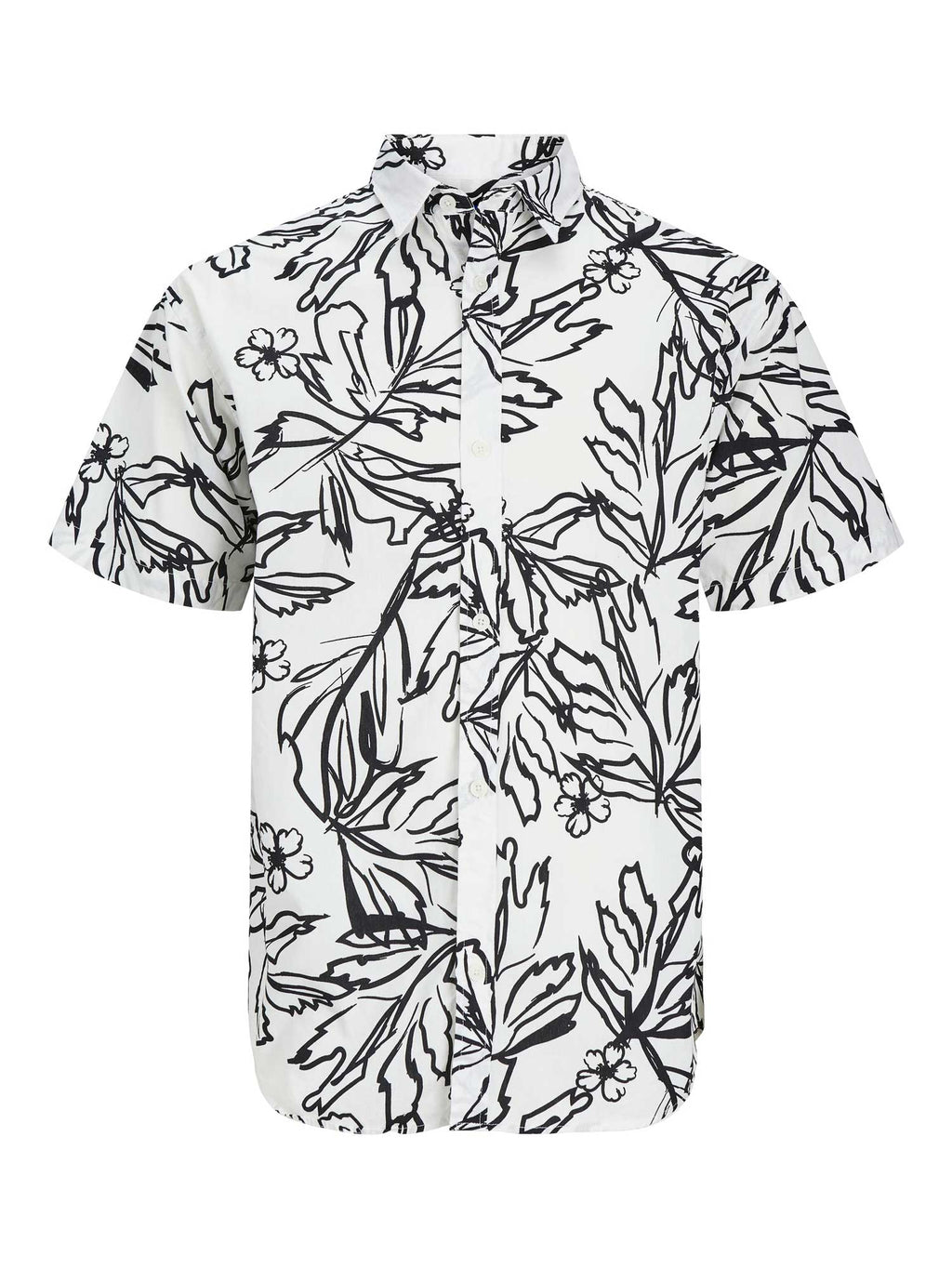 JACK & JONES Риза JORLAFAYETTE AOP SHIRT SS