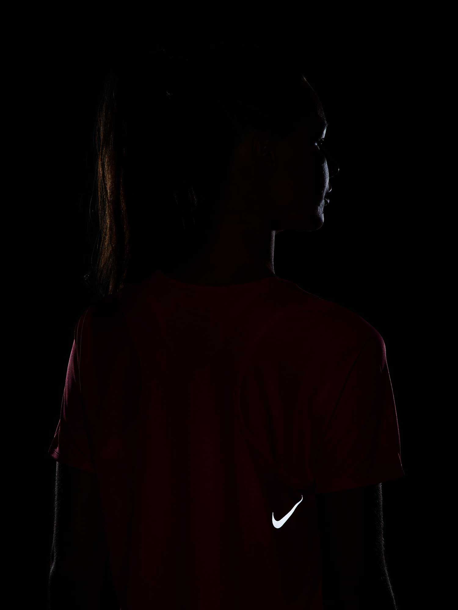 NIKE Тениска W NK FAST DF SS TOP