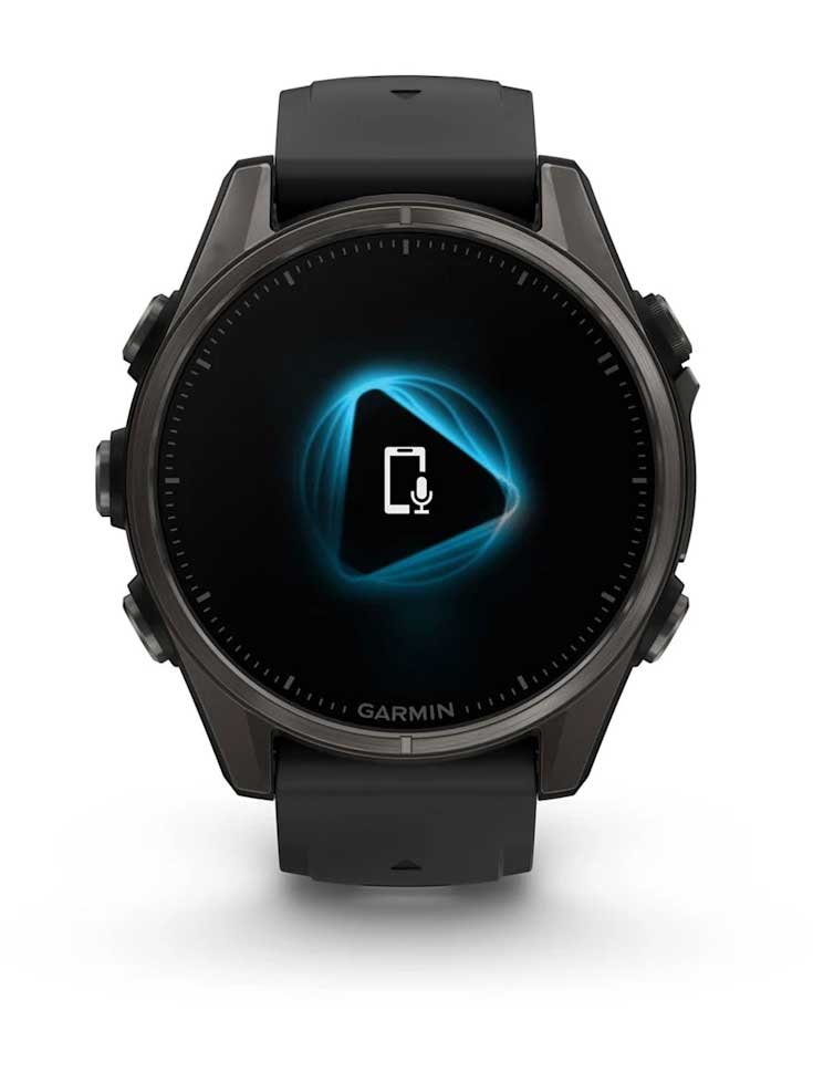 GARMIN GPS Смарт часовник Fenix 8 AMOLED с кожена каишка