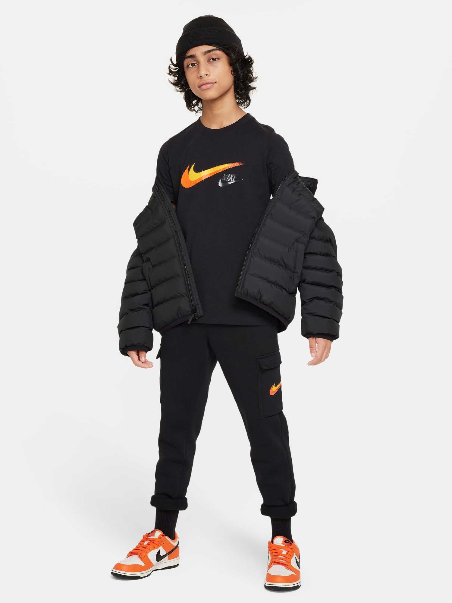 NIKE Тениска B NSW SI SS TEE