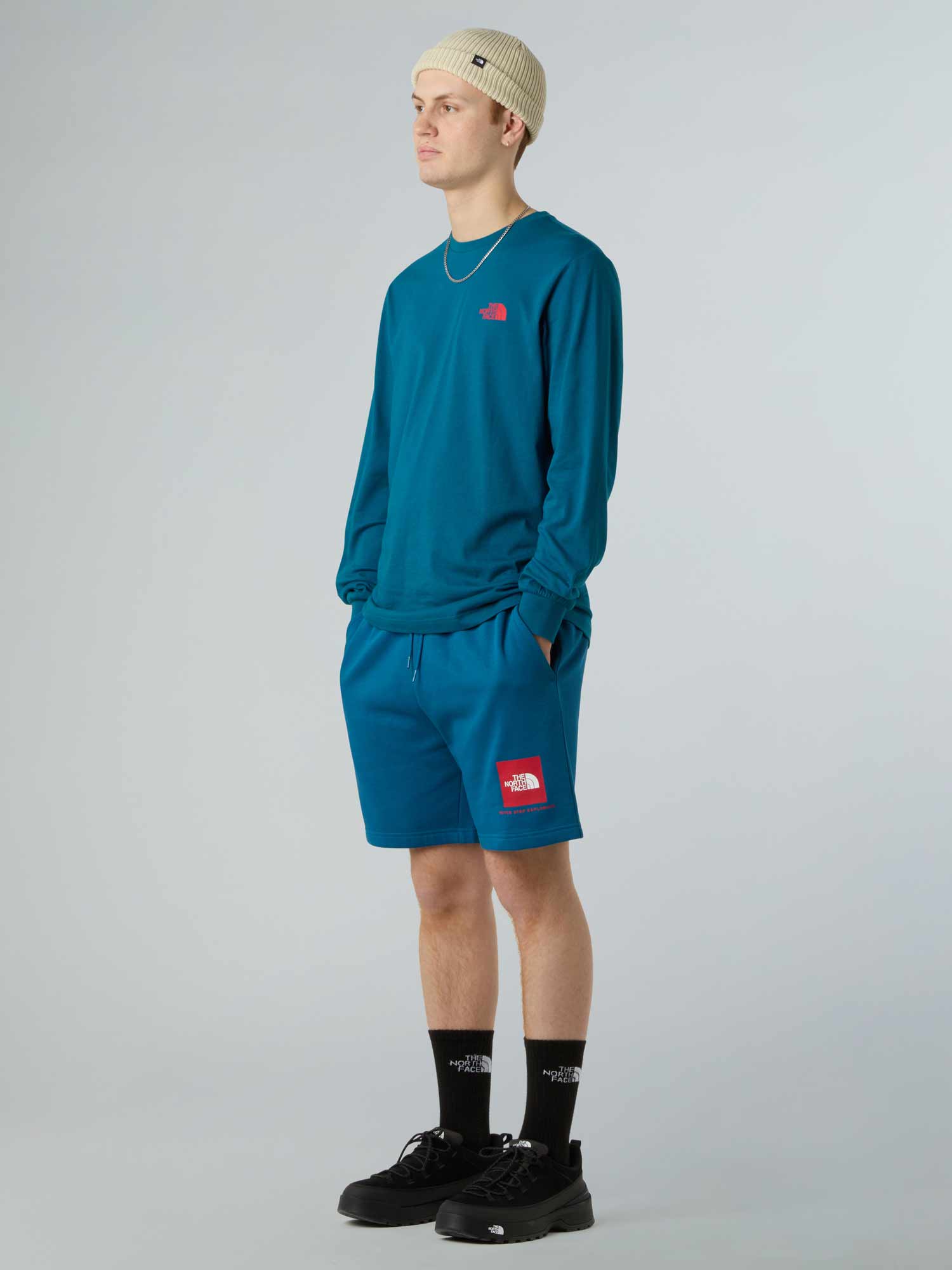 THE NORTH FACE Тениска M L/S BOX NSE TEE