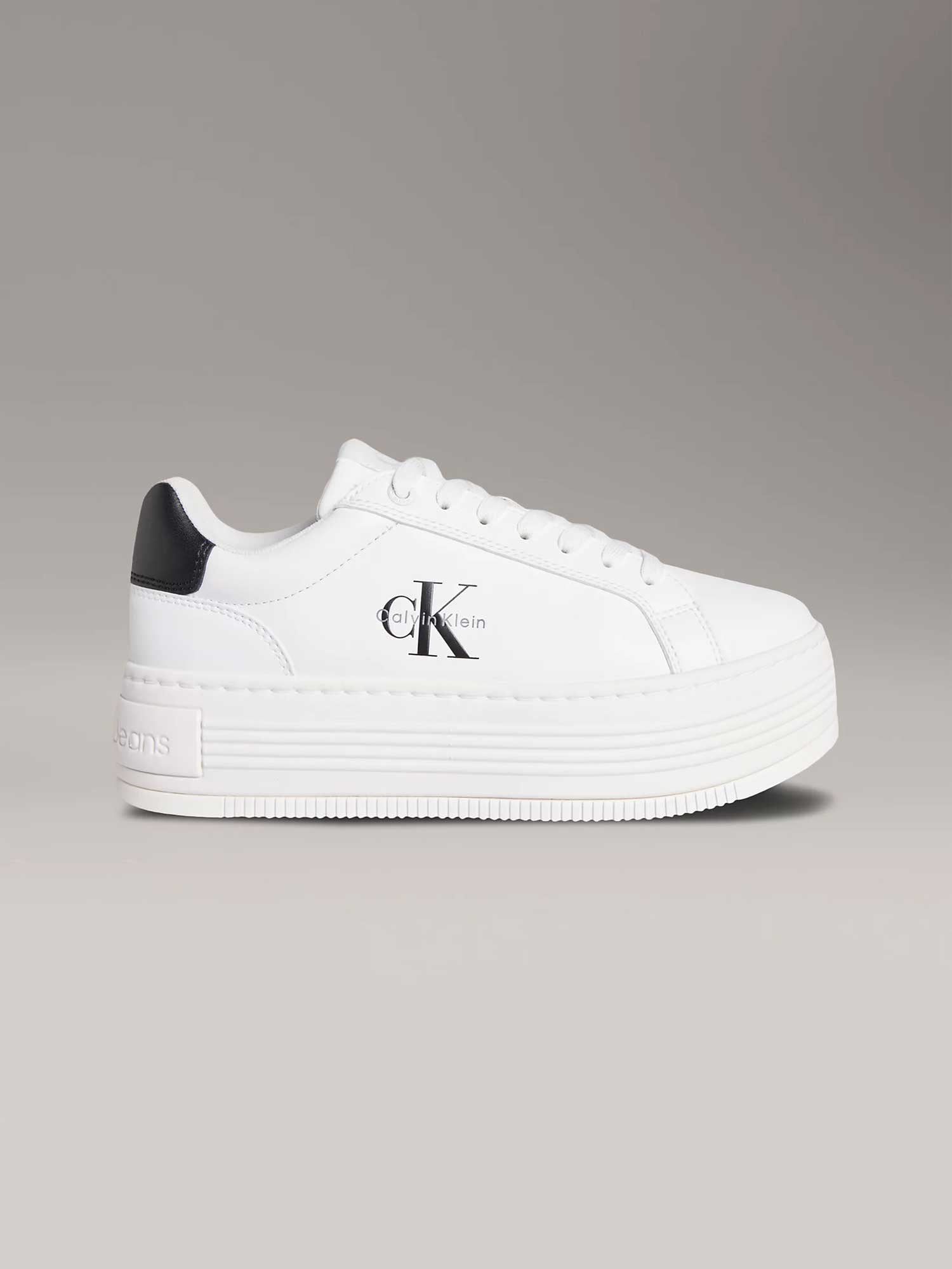 Calvin Klein Jeans Обувки BOLD FLATF LOW LACE LTH
