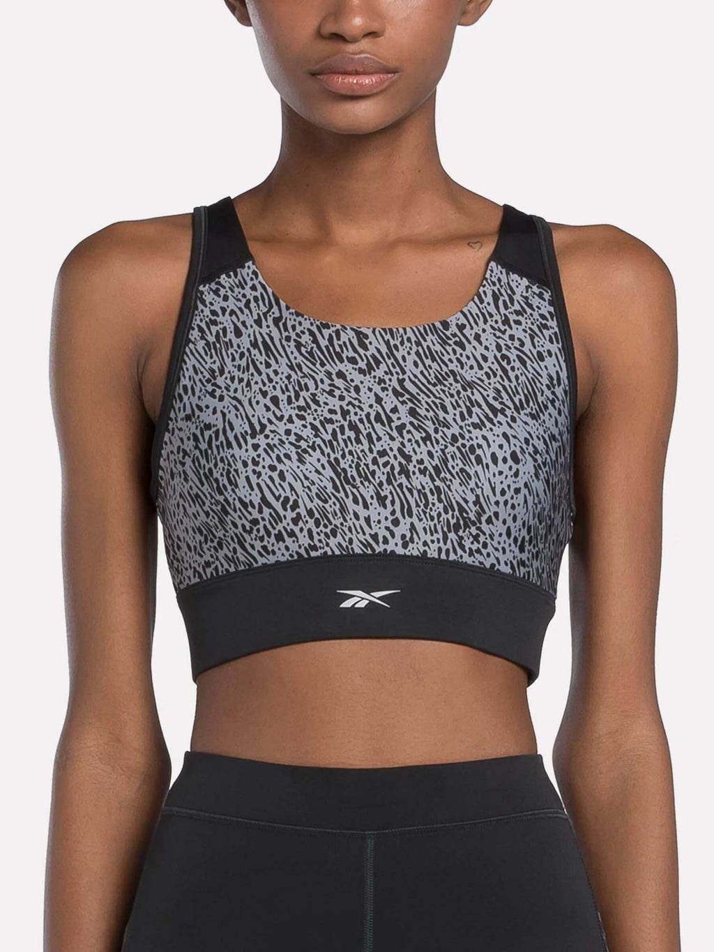 REEBOK Спортен сутиен RUNNING AOP