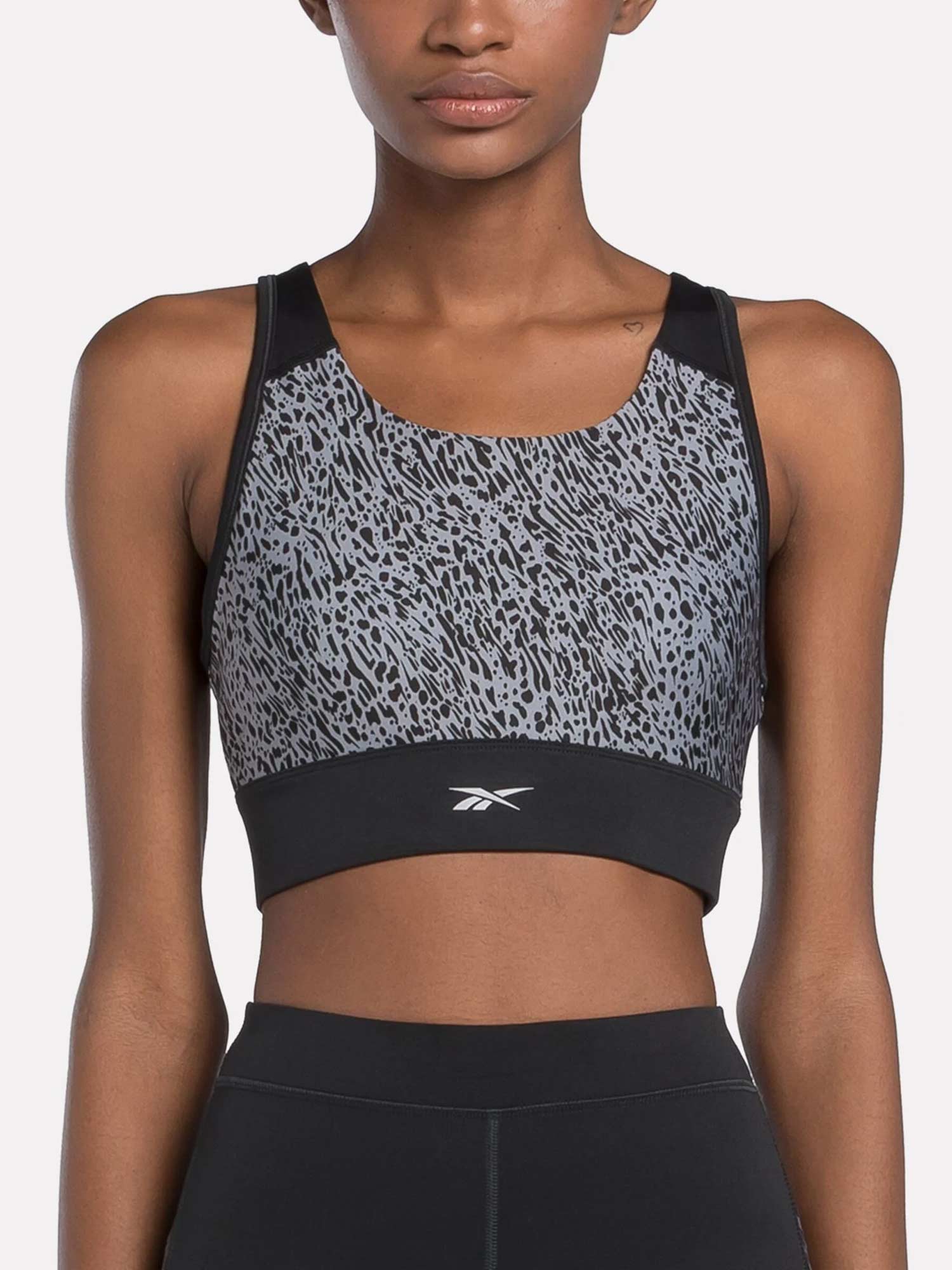 REEBOK Спортен сутиен RUNNING AOP