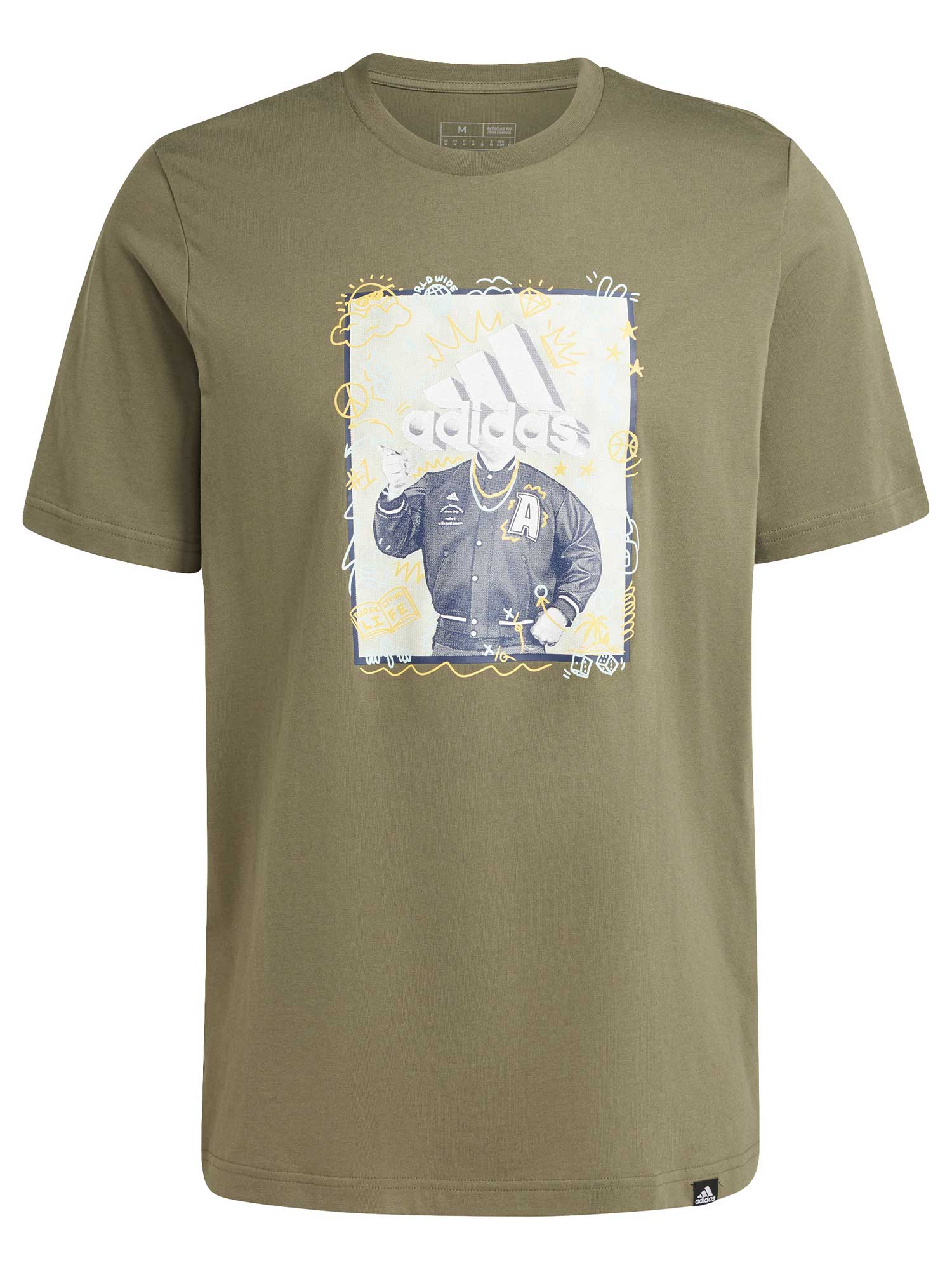 ADIDAS SPORTSWEAR Тениска Doodle Graphic Tee