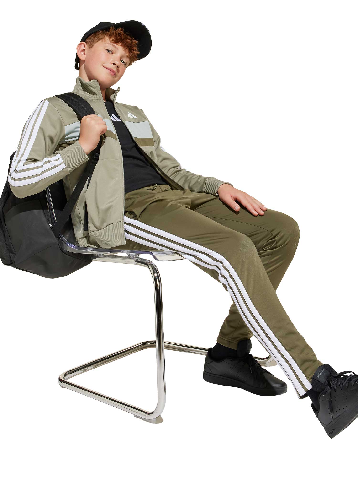 ADIDAS SPORTSWEAR Спортен екип Seasonal Essentials Tiberio 3-Stripes