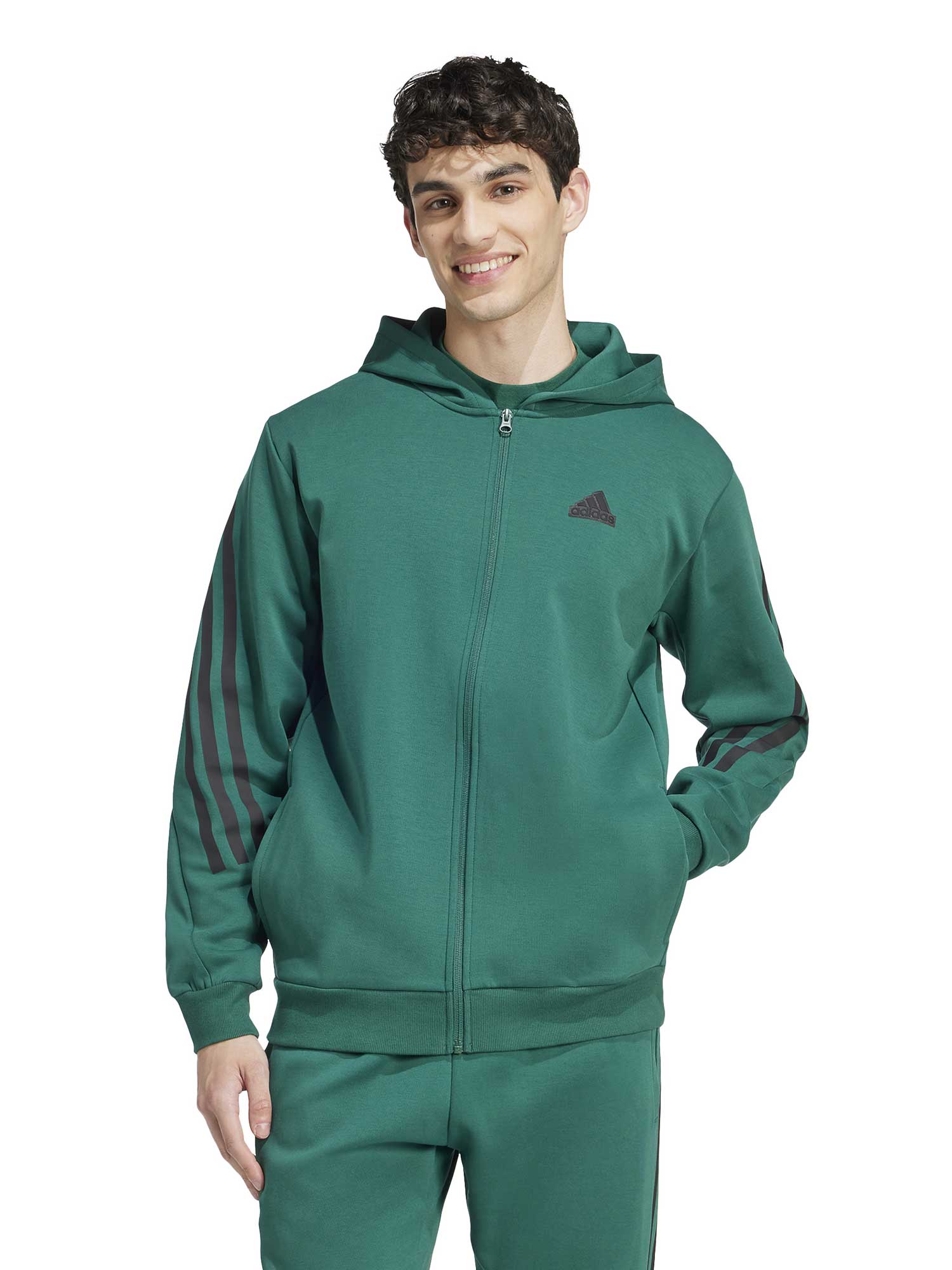 ADIDAS SPORTSWEAR Суитшърт Future Icons 3-Stripes Full Zip Hoodie