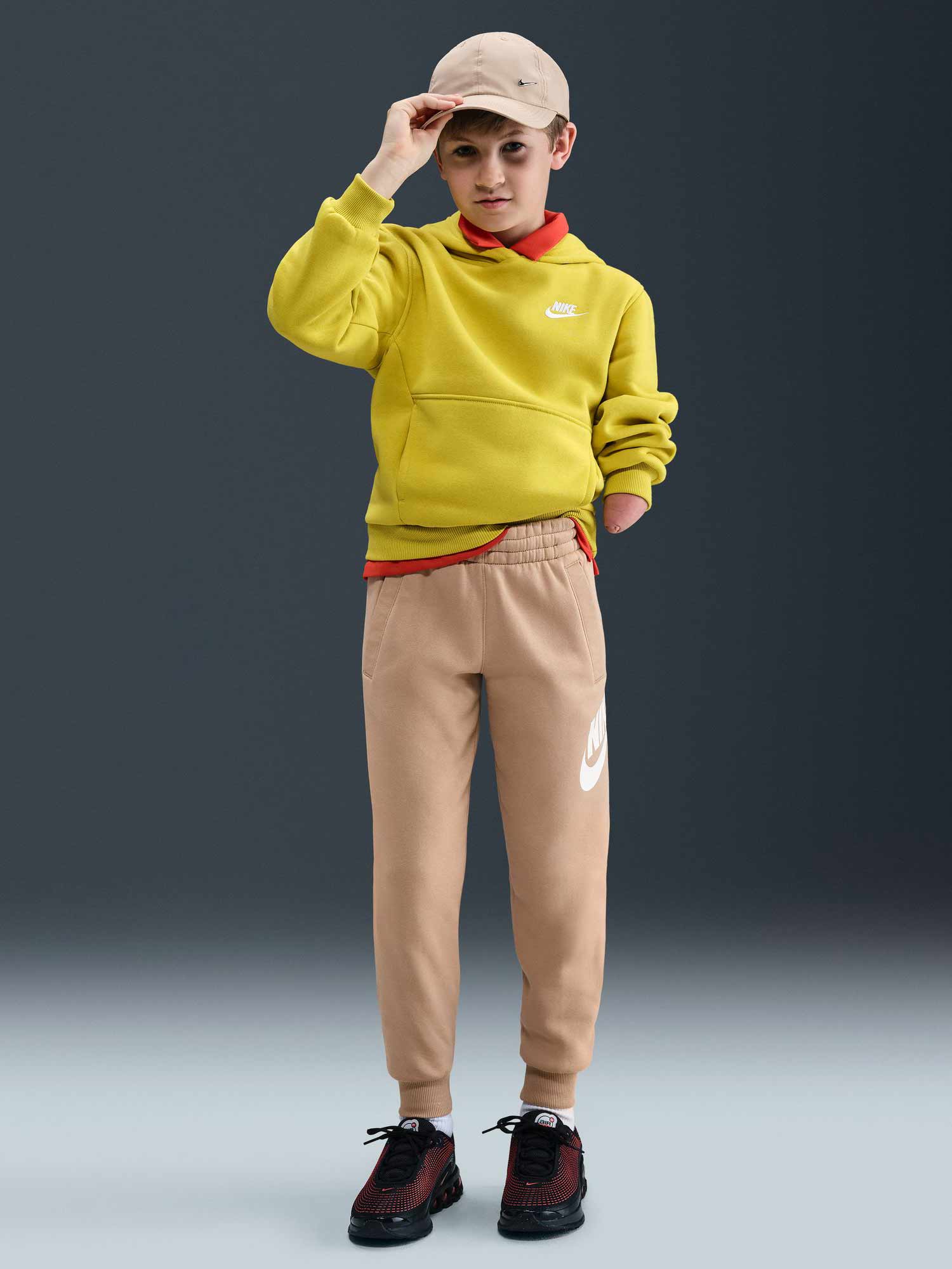NIKE Спортно долнище K NSW CLUB FLC JGGR HBR