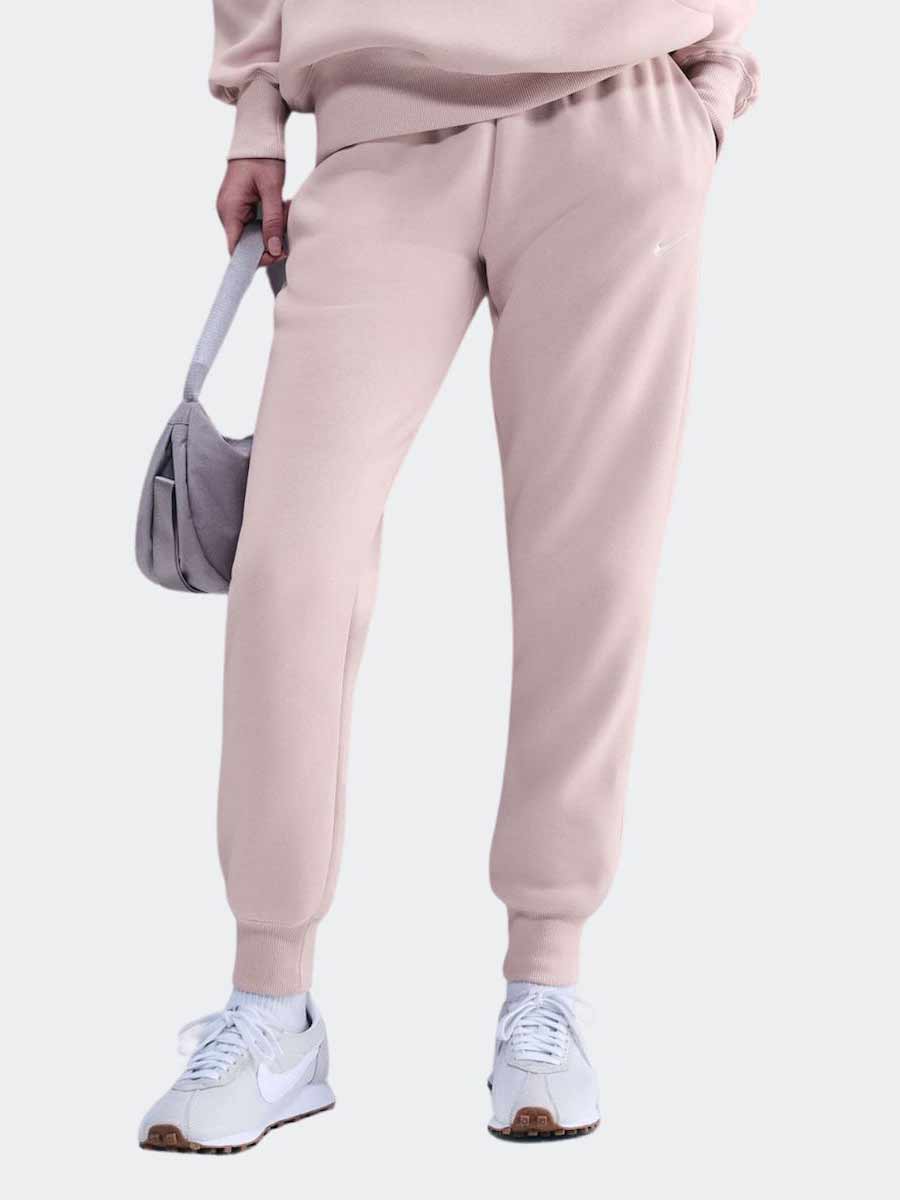 NIKE Спортно долнище W NSW PHNX FLC MR PANT STD