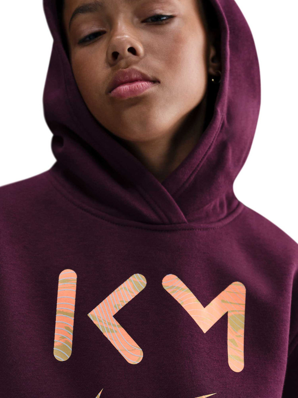NIKE Суитшърт Kylian Mbappe K NK CLUB FLC HDY -PD