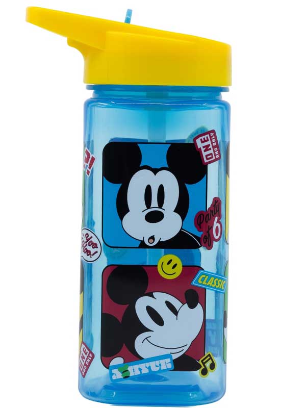 KIDS MOVIE HEROES Бутилка Mickey mouse SQUARE WATER BOTTLE 530 ML