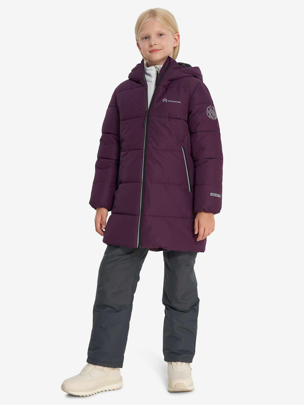 OUTVENTURE Яке Active Girls' Faux Down Jacket