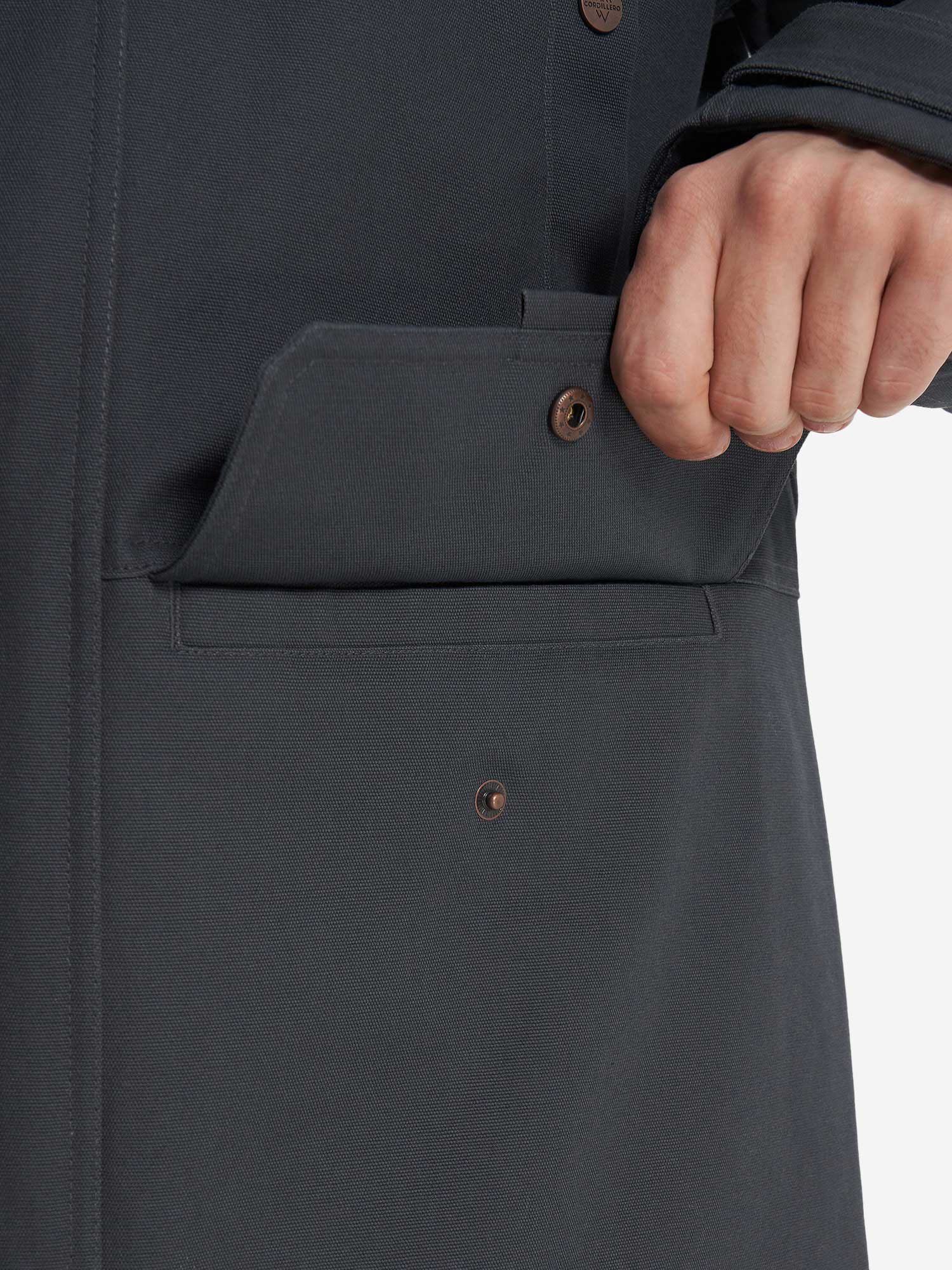 CORDILLERO Яке Male Padded Waxed Jacket