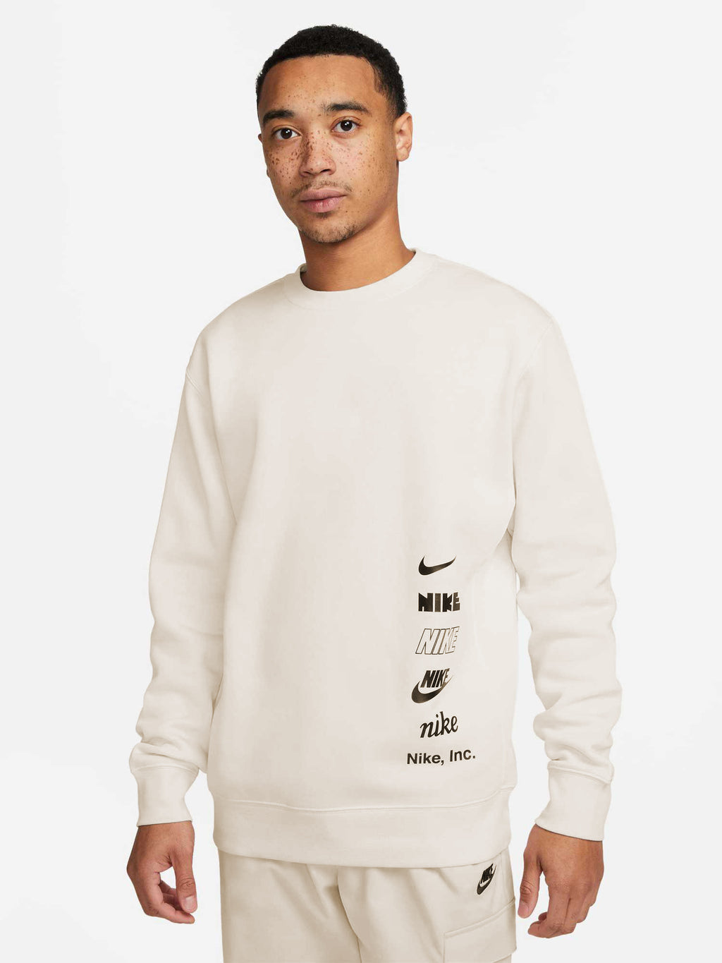 NIKE Блуза M NK CLUB + BB CREW MLOGO