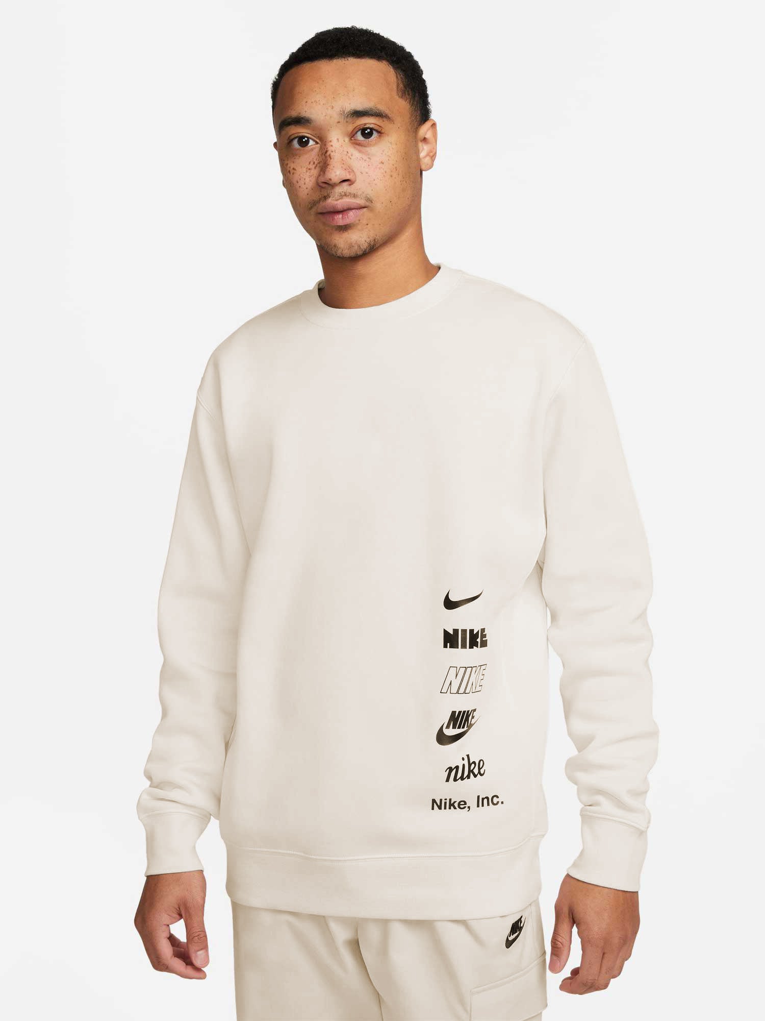 NIKE Блуза M NK CLUB + BB CREW MLOGO