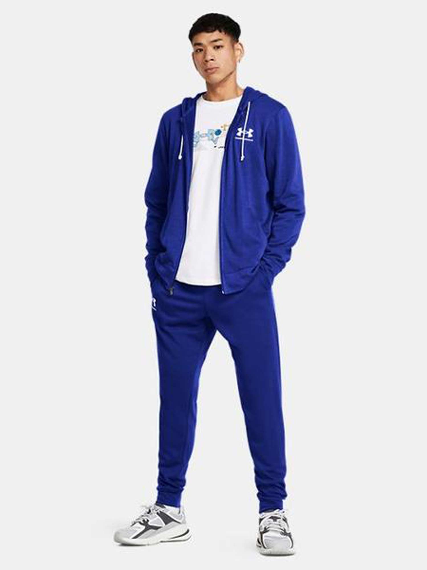 UNDER ARMOUR Суитшърт RIVAL TERRY LC FZ